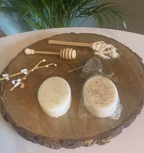 Goats milk with honey - goats,