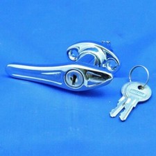 Locking exterior door handle