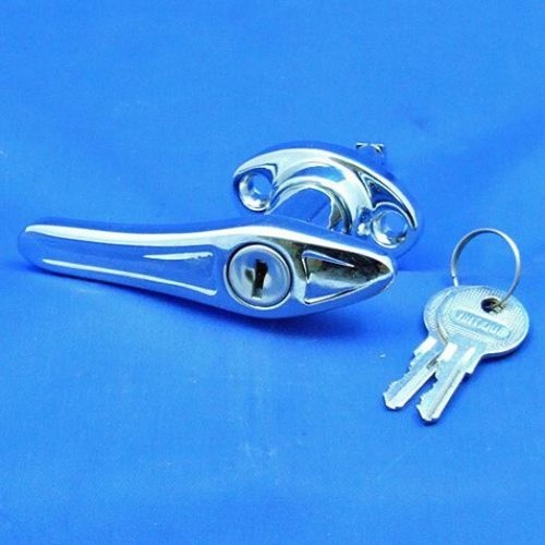 Locking exterior door handle