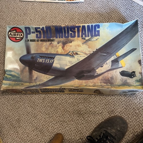 Vintage airfix 51d mustang - vintage,