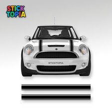 MINI Bonnet Stripes Stickers