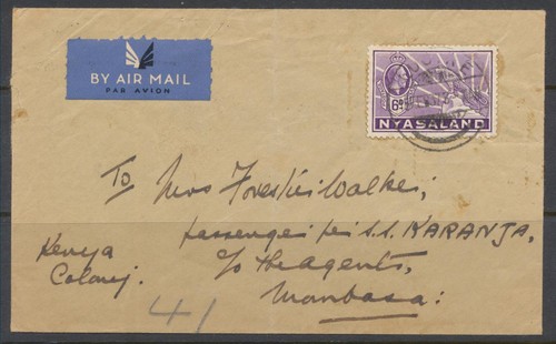 Nyasaland kgv 1934 on - 1934,