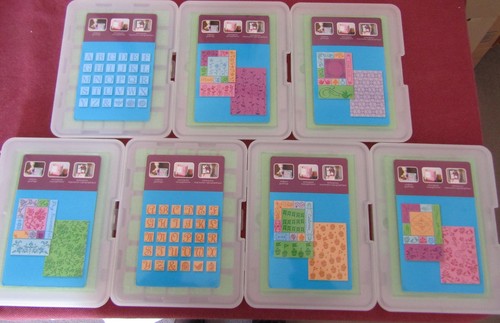 Cuttlebug embossing plates job - embossing,