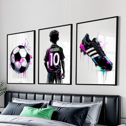 Custom football prints - custom,