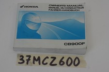User Manual For Honda CB900F