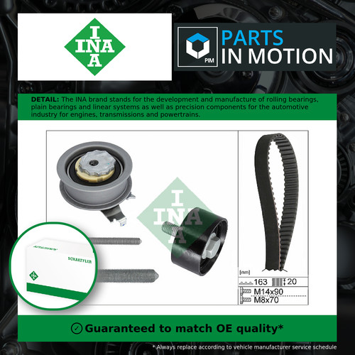 Timing belt kit fits - kit, audi