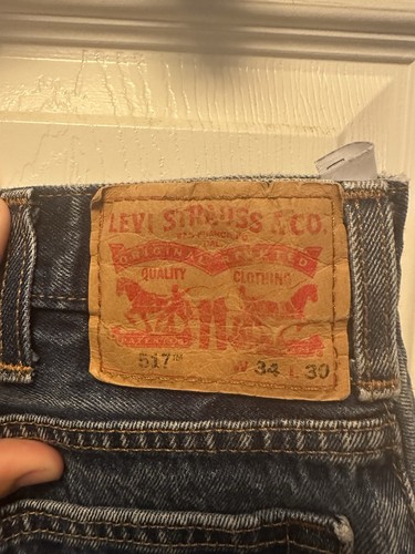 Levi men blue bootcut - levi’s,