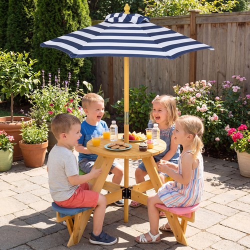 Kids picnic table with - picnic,