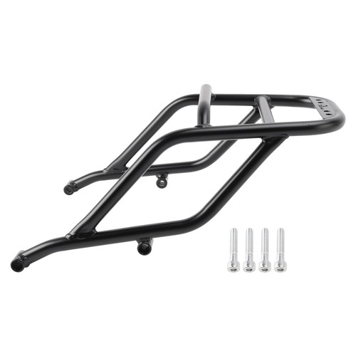 Black rear luggage rack - rear,