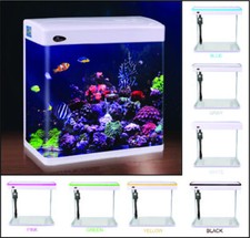Small Aquarium Fish Tank Coldwater Tropical LED Lighting 9 / 22 / 43 / 63 L