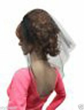 LADIES NET VEIL ON HAIR BAND