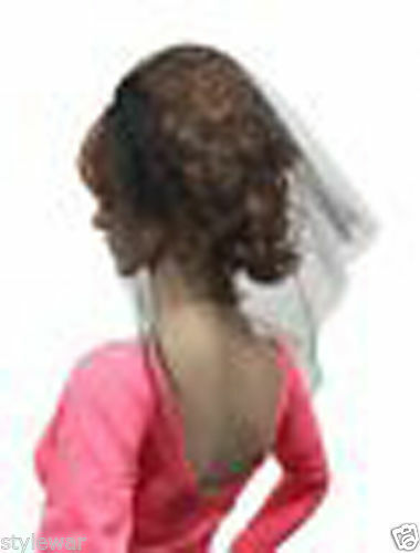 Ladies net veil hair band - veil,