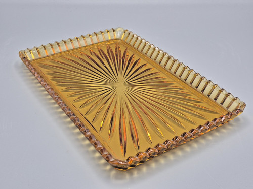 Vintage amber glass - amber,