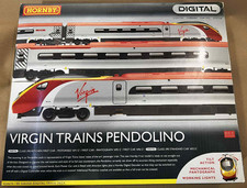 Hornby OO R2467X Pendolino Set – DCC Fitted – Boxed – See Notes/Photos