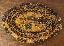 Vintage Carved Wooden Fruit