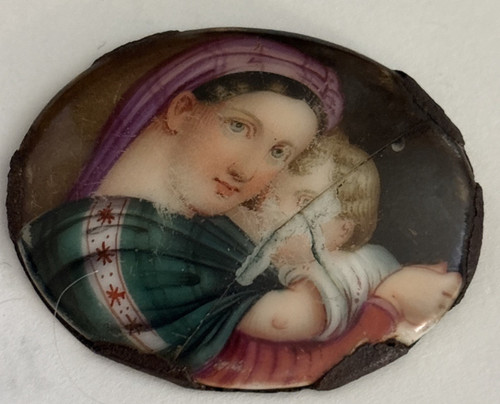 Old russian icon hand painted - icon, hand-painted