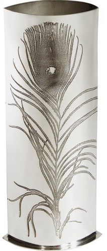 Large pewter vase - large,