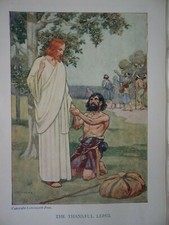 2 Antique Biblical Colour