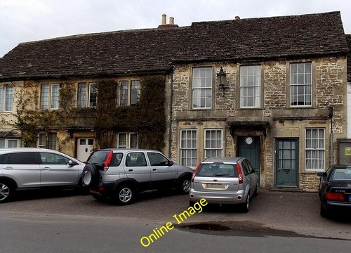 Photo 6x4 former lacock - lacock, post
