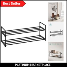 2-Tier Shoe Rack, Shoe Storage