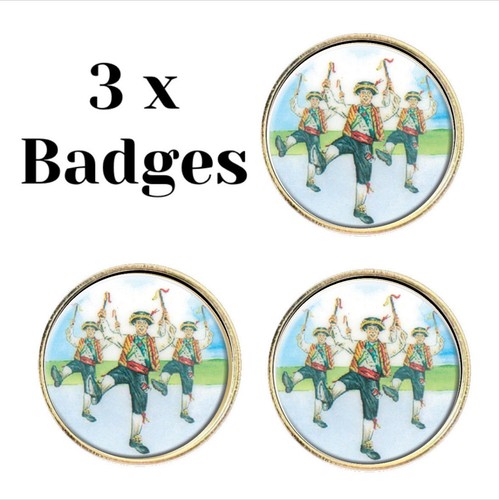 Morris dancers lapel - morris,