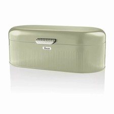 Swan Retro Green Bread Bin
