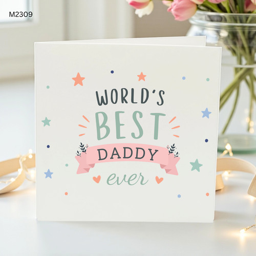 Best daddy birthday card - best,