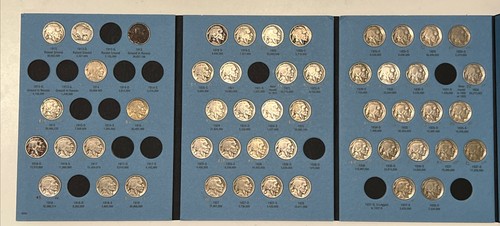 Buffalo nickel set original - buffalo,