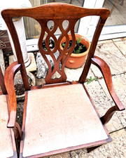6 Georgian Chippendale
