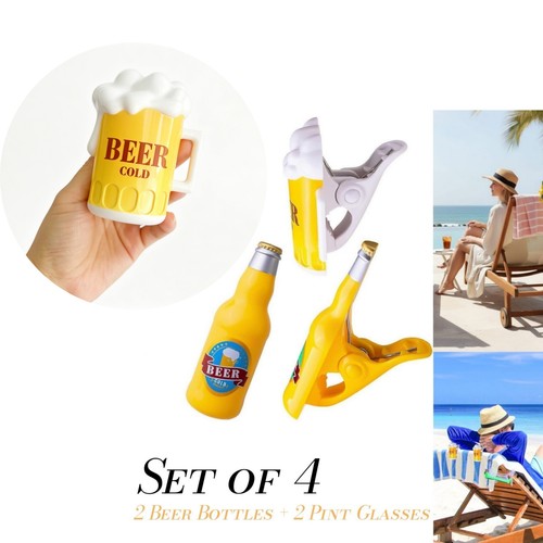 Beach towel clips - beach,