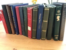 14 Stamp Album Binders Various Types Bulk Lot Vintage Used