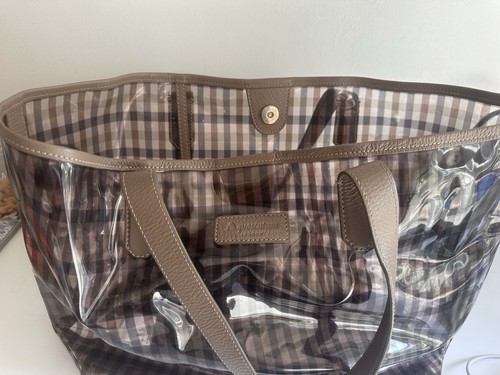 Aquascutum luxury beach bag