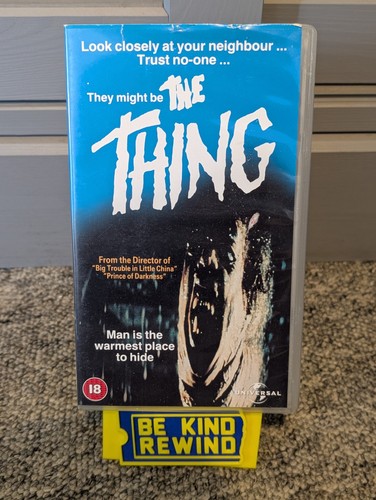 Universal the thing 1982 - the, vhs