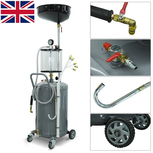 Oil drain tank - 70l, air
