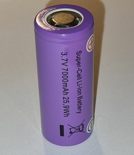 Ion battery 26650 7v - li-ion,