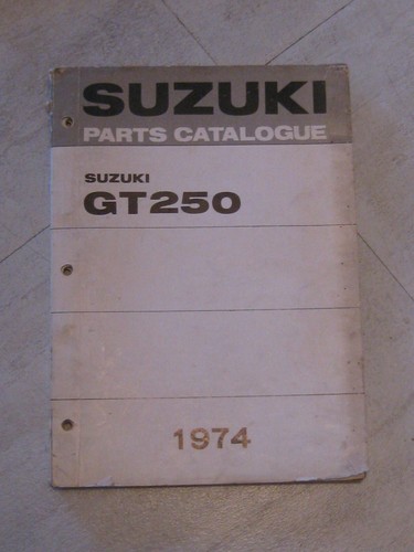 Suzuki gt250 parts - suzuki, catalogue