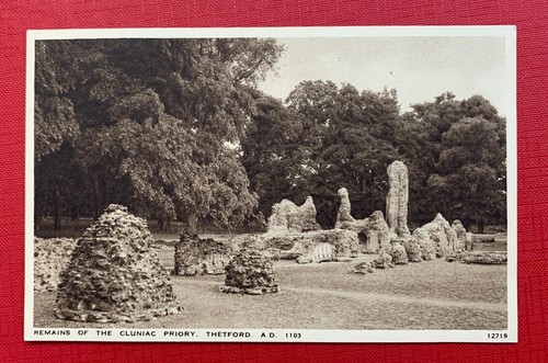 Remains the cluniac priory - the,
