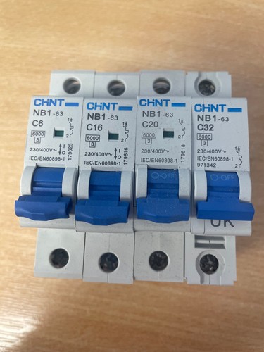 Chint nb1 63c mcb - mcb's, c