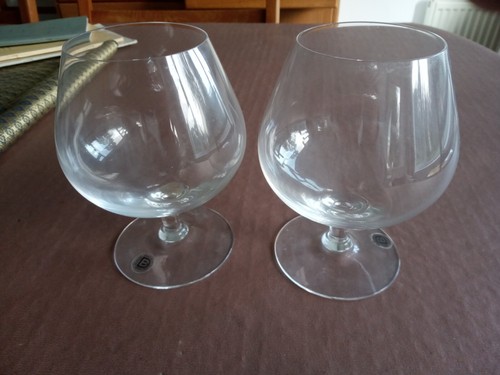 Dartington crystal pair - pair, of
