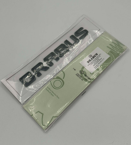 Brabus emblem trunk - emblem,