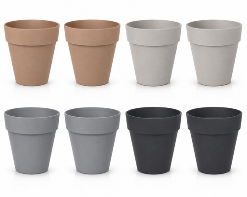 4pcs plant pot 24cm - 4pcs,
