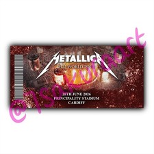 Metallica 2026 tour - metallica, souvenir