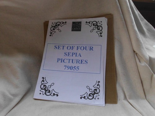Sepia long stitch printed - stitch,