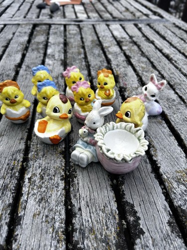 Vintage easter ceramic - easter,