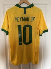 Neymar Jr Brazil Signed Shirt