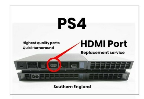 Ps4 hdmi port - port, replacement