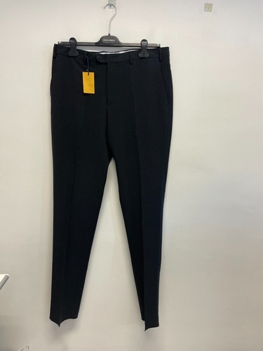 Grey flannel suit trousers - flannel,