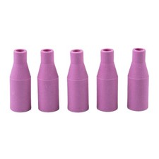 5 Pcs/Set Welding Torch Accessories MB15AK MIG/MAG Gas Ceramic Nozzle Shield Cup