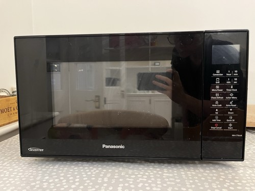 Black panasonic microwave 27l - black,