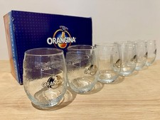 Vintage orangina glasses set - orangina,